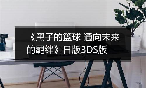 《黑子的篮球 通向未来的羁绊》日版3DS版