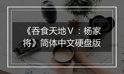 《吞食天地Ⅴ：杨家将》简体中文硬盘版