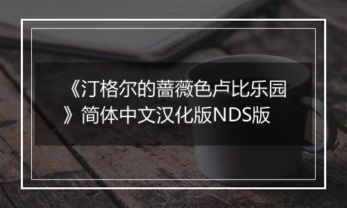 《汀格尔的蔷薇色卢比乐园》简体中文汉化版NDS版