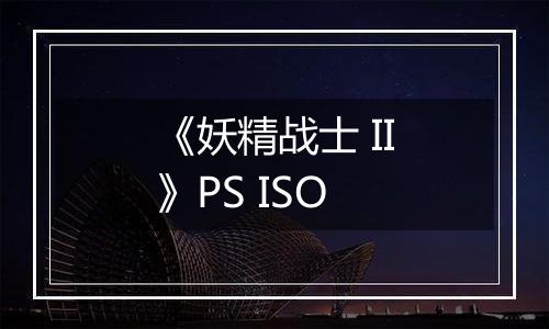 《妖精战士 II》PS ISO