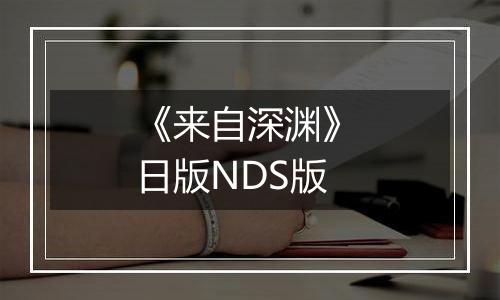 《来自深渊》 日版NDS版