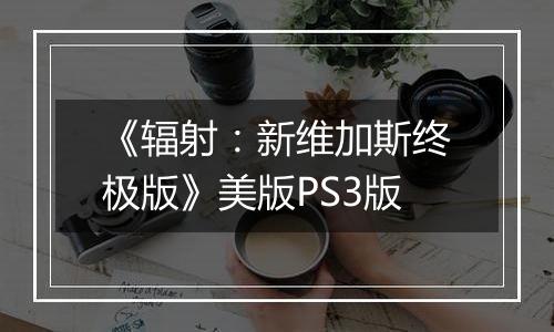 《辐射：新维加斯终极版》美版PS3版