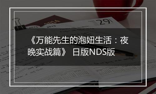 《万能先生的泡妞生活:夜晚实战篇》 日版NDS版
