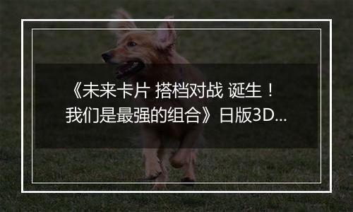 《未来卡片 搭档对战 诞生! 我们是最强的组合》日版3DS版