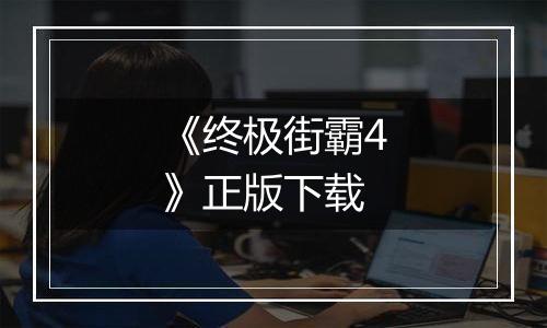 《终极街霸4》正版下载