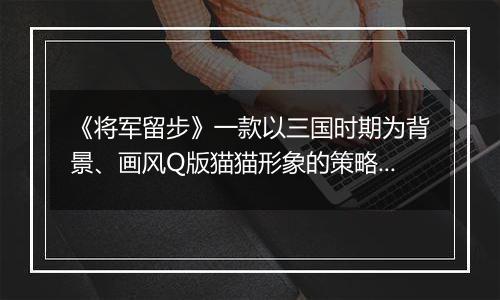 《将军留步》一款以三国时期为背景、画风Q版猫猫形象的策略卡牌0.1折手游！