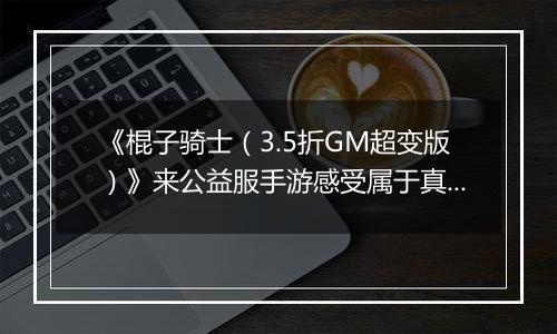 《棍子骑士(3.5折GM超变版)》来公益服手游感受属于真男人的热血战斗!