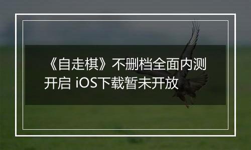 《自走棋》不删档全面内测开启 iOS下载暂未开放