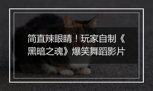 简直辣眼睛！玩家自制《黑暗之魂》爆笑舞蹈影片