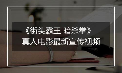 《街头霸王 暗杀拳》真人电影最新宣传视频