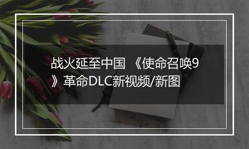 战火延至中国 《使命召唤9》革命DLC新视频/新图