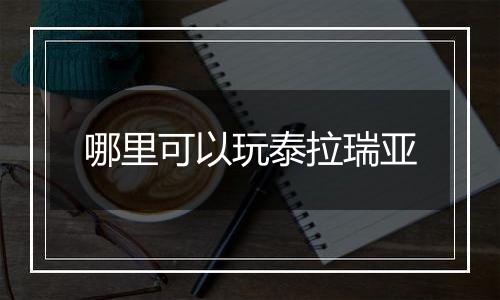 哪里可以玩泰拉瑞亚