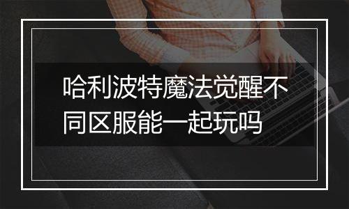 哈利波特魔法觉醒不同区服能一起玩吗