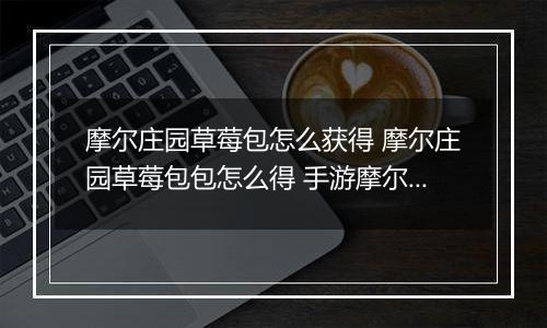 摩尔庄园草莓包怎么获得 摩尔庄园草莓包包怎么得 手游摩尔庄园草莓包