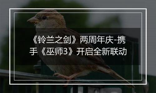 《铃兰之剑》两周年庆-携手《巫师3》开启全新联动