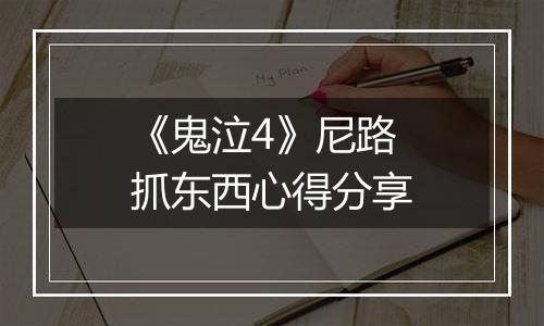 《鬼泣4》尼路抓东西心得分享