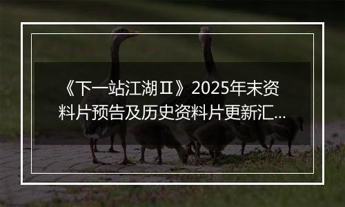 《下一站江湖Ⅱ》2025年末资料片预告及历史资料片更新汇总