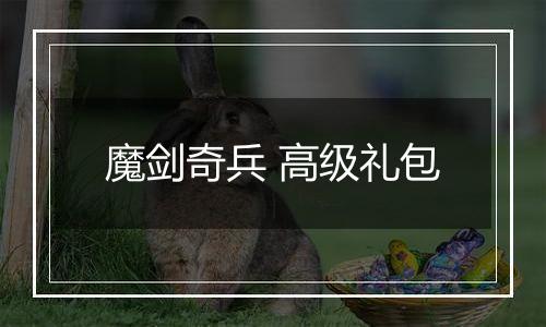 魔剑奇兵 高级礼包