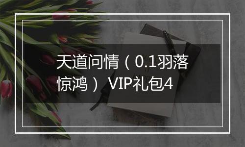天道问情（0.1羽落惊鸿） VIP礼包4