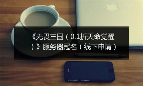 《无畏三国（0.1折天命觉醒）》服务器冠名（线下申请）