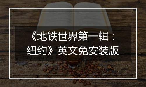 《地铁世界第一辑：纽约》英文免安装版
