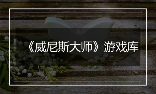 《威尼斯大师》游戏库