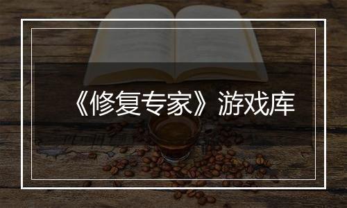 《修复专家》游戏库