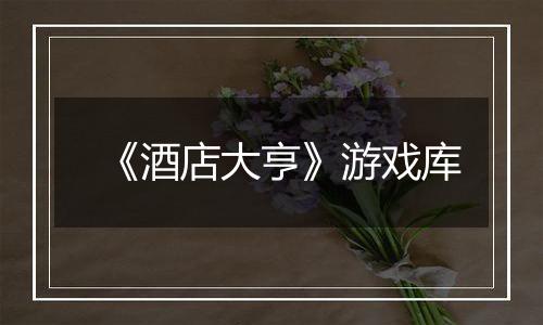 《酒店大亨》游戏库