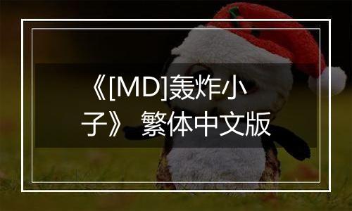 《[MD]轰炸小子》 繁体中文版