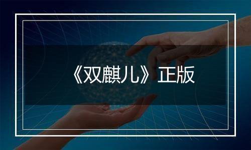 《双麒儿》正版