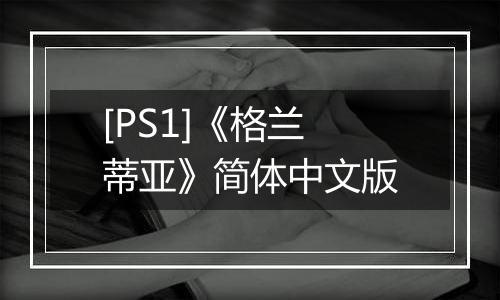 [PS1]《格兰蒂亚》简体中文版
