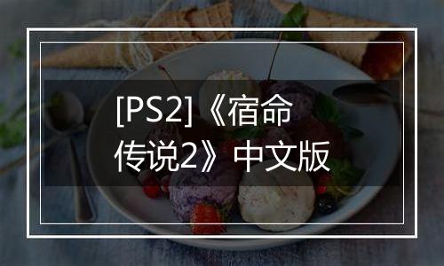 [PS2]《宿命传说2》中文版