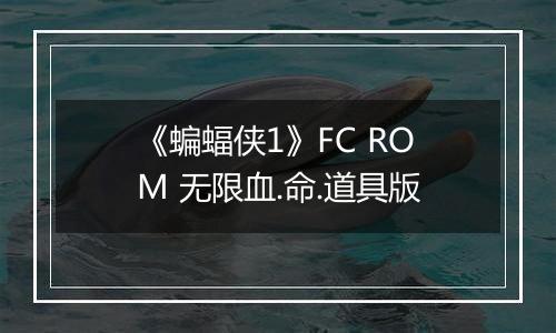 《蝙蝠侠1》FC ROM 无限血.命.道具版