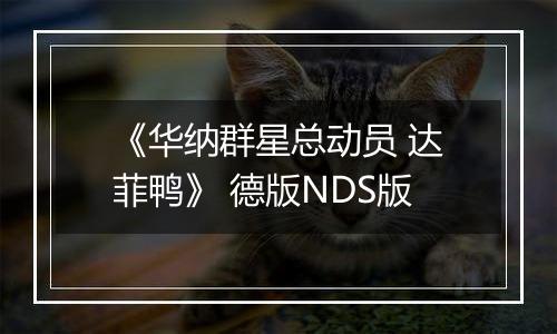 《华纳群星总动员 达菲鸭》 德版NDS版