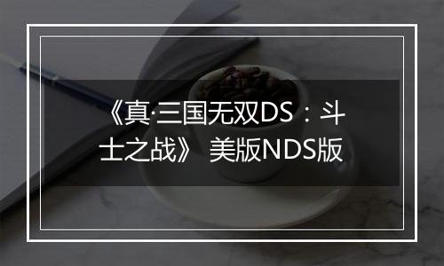 《真·三国无双DS：斗士之战》 美版NDS版