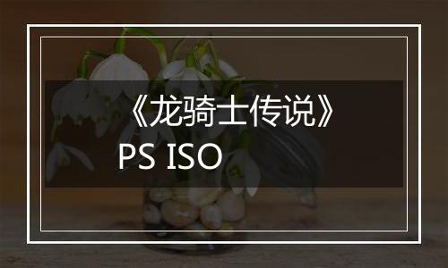 《龙骑士传说》PS ISO