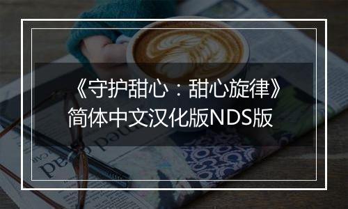 《守护甜心：甜心旋律》简体中文汉化版NDS版