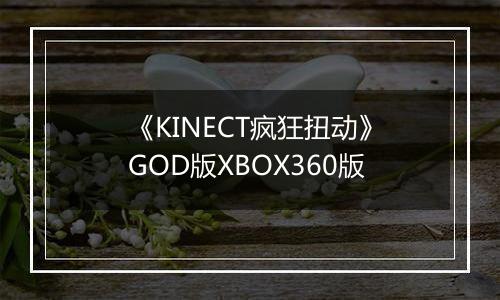 《KINECT疯狂扭动》GOD版XBOX360版